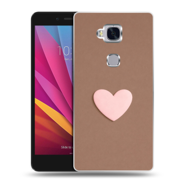 Силиконовый чехол на Huawei Honor 5X с принтом женский