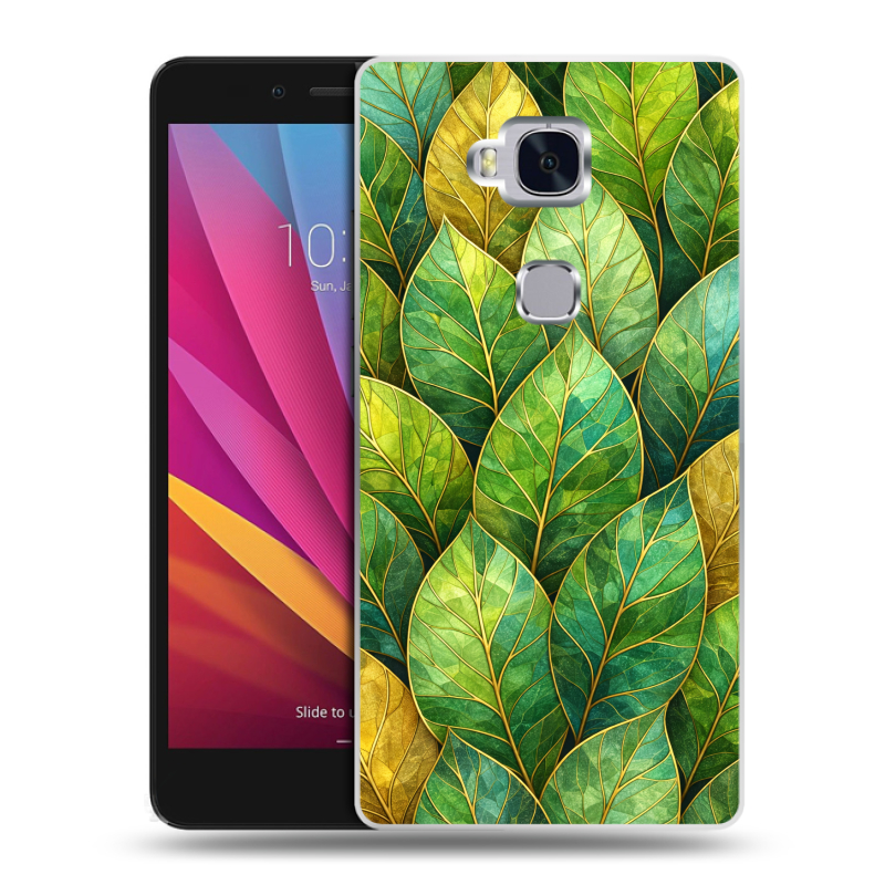 Силиконовый чехол на Huawei Honor 5X с принтом женский Силиконовый чехол на Huawei Honor 5X с принтом женский