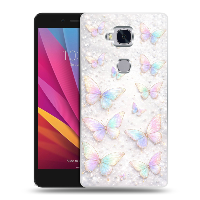 Силиконовый чехол на Huawei Honor 5X с принтом женский Силиконовый чехол на Huawei Honor 5X с принтом женский