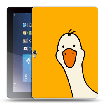 Силиконовый чехол на Huawei MediaPad M2 10 с принтом Утка