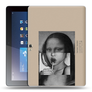 Силиконовый чехол на Huawei MediaPad M2 10 с принтом Мона Лиза
