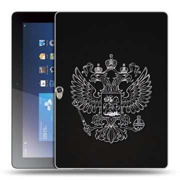 Силиконовый чехол на Huawei MediaPad M2 10 с принтом Герб России