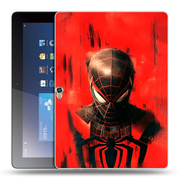 Силиконовый чехол на Huawei MediaPad M2 10 с принтом человек паук spiderman Силиконовый чехол на Huawei MediaPad M2 10 с принтом человек паук spiderman