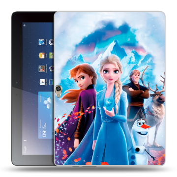 Силиконовый чехол на Huawei MediaPad M2 10 с принтом Холодное сердце Frozen Силиконовый чехол на Huawei MediaPad M2 10 с принтом Холодное сердце Frozen