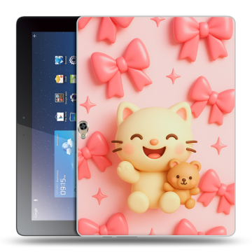 Силиконовый чехол на Huawei MediaPad M2 10 с принтом для девочек