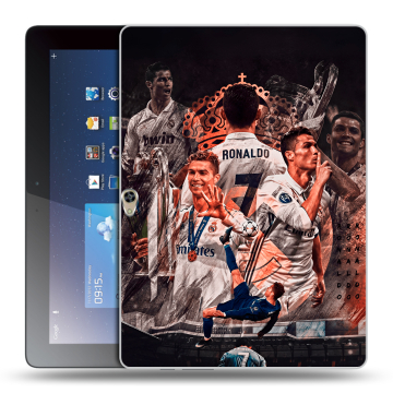 Силиконовый чехол на Huawei MediaPad M2 10 с принтом Реал Роналдо Real Ronaldo