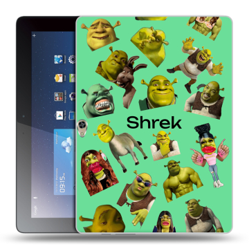 Силиконовый чехол на Huawei MediaPad M2 10 с принтом Шрек Shrek