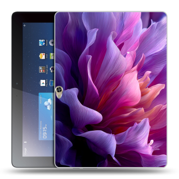 Силиконовый чехол на Huawei MediaPad M2 10 с принтом женский цветы Силиконовый чехол на Huawei MediaPad M2 10 с принтом женский цветы