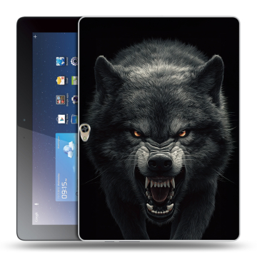 Силиконовый чехол на Huawei MediaPad M2 10 с принтом Волк Силиконовый чехол на Huawei MediaPad M2 10 с принтом Волк
