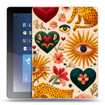 Силиконовый чехол на Huawei MediaPad M2 10 с принтом Модный принт