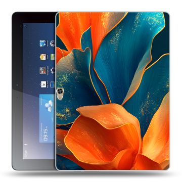 Силиконовый чехол на Huawei MediaPad M2 10 с принтом Цветы