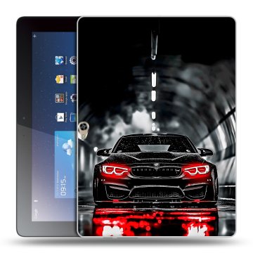 Силиконовый чехол на Huawei MediaPad M2 10 с принтом BMW БМВ