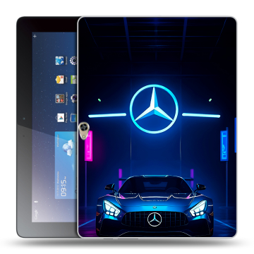 Силиконовый чехол на Huawei MediaPad M2 10 с принтом Mercedes Мерседес Силиконовый чехол на Huawei MediaPad M2 10 с принтом Mercedes Мерседес