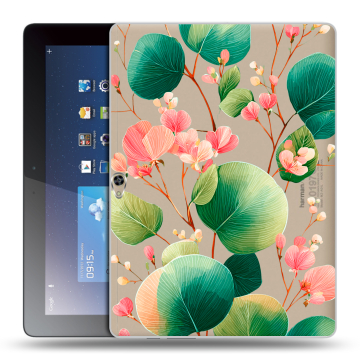 Силиконовый чехол на Huawei MediaPad M2 10 с принтом женский