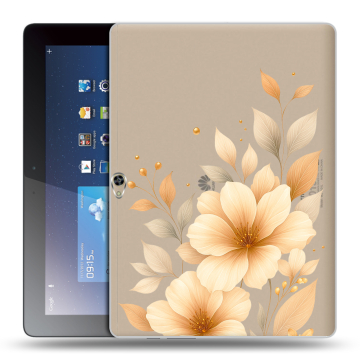 Силиконовый чехол на Huawei MediaPad M2 10 с принтом для девушки