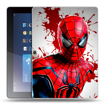 Силиконовый чехол на Huawei MediaPad M2 10 с принтом Spiderman Человек паук