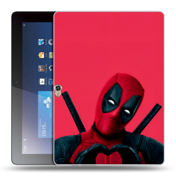 Силиконовый чехол на Huawei MediaPad M2 10 с принтом Дедпул Deadpool