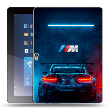 Силиконовый чехол на Huawei MediaPad M2 10 с принтом BMW БМВ Силиконовый чехол на Huawei MediaPad M2 10 с принтом BMW БМВ