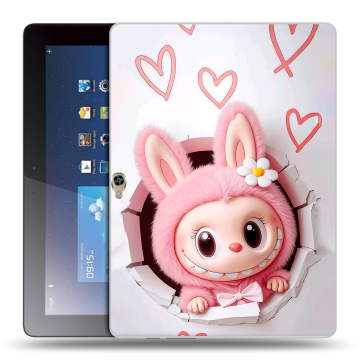 Силиконовый чехол на Huawei MediaPad M2 10 с принтом Labubu Лабубу