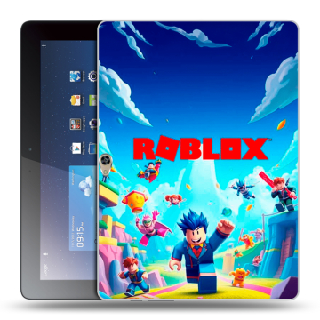Силиконовый чехол на Huawei MediaPad M2 10 с принтом Roblox Роблокс