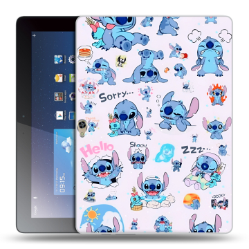 Силиконовый чехол на Huawei MediaPad M2 10 с принтом Лило и Стич