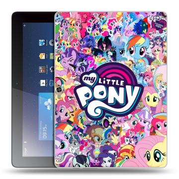 Силиконовый чехол на Huawei MediaPad M2 10 с принтом My little pony Дружба чудо Силиконовый чехол на Huawei MediaPad M2 10 с принтом My little pony Дружба чудо