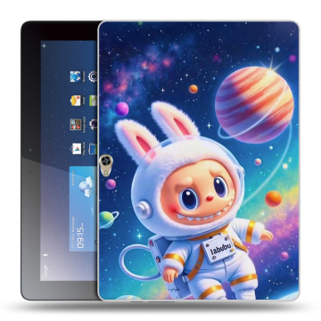 Силиконовый чехол на Huawei MediaPad M2 10 с принтом Labubu Лабубу