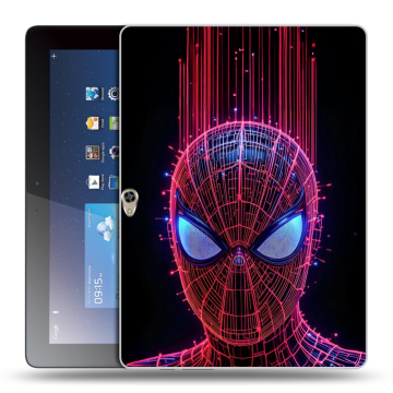 Силиконовый чехол на Huawei MediaPad M2 10 с принтом Spiderman Человек паук Силиконовый чехол на Huawei MediaPad M2 10 с принтом Spiderman Человек паук