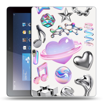 Силиконовый чехол на Huawei MediaPad M2 10 с принтом Y2K
