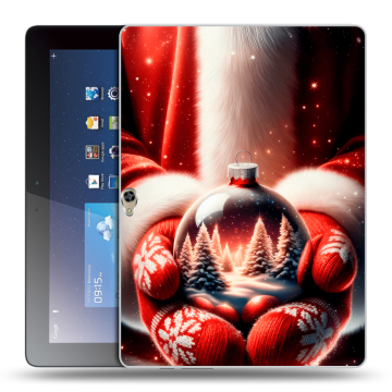 Силиконовый чехол на Huawei MediaPad M2 10 с принтом Новый год
