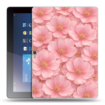 Силиконовый чехол на Huawei MediaPad M2 10 с принтом женский