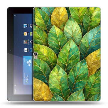 Силиконовый чехол на Huawei MediaPad M2 10 с принтом женский