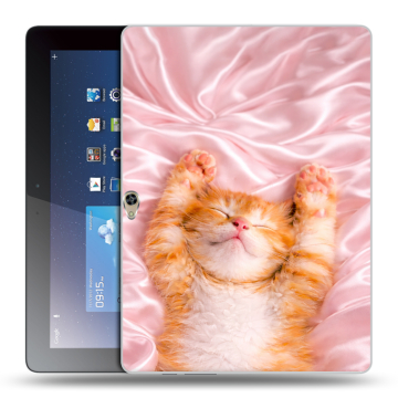 Силиконовый чехол на Huawei MediaPad M2 10 с принтом женский
