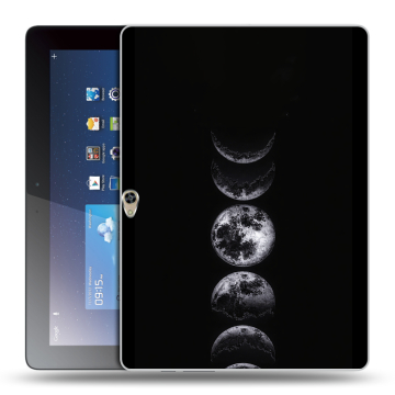 Силиконовый чехол на Huawei MediaPad M2 10 с принтом женский