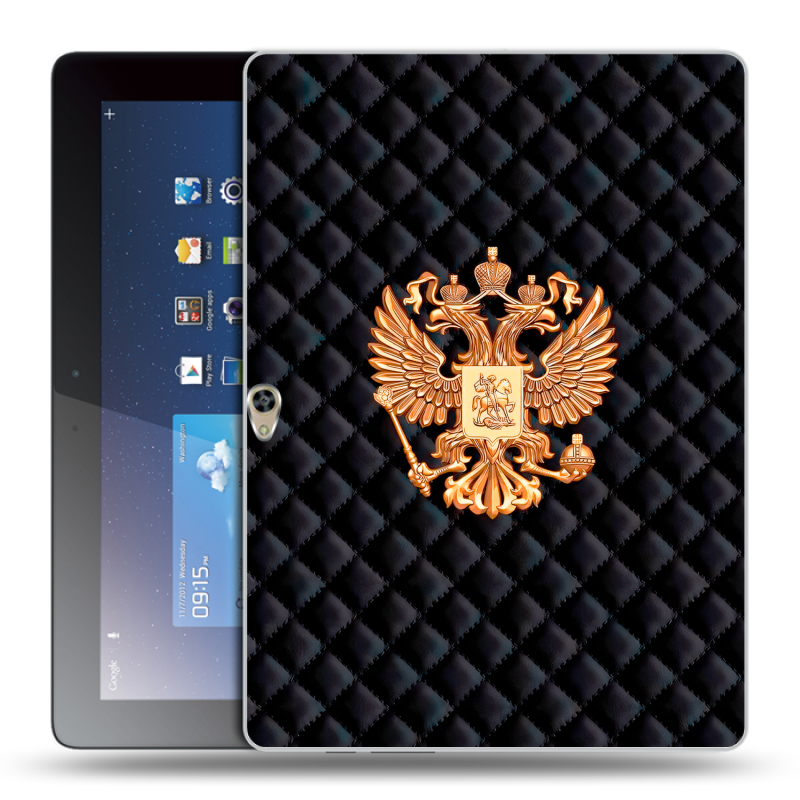 Силиконовый чехол на Huawei MediaPad M2 10 с принтом Герб России принт Силиконовый чехол на Huawei MediaPad M2 10 с принтом Герб России принт
