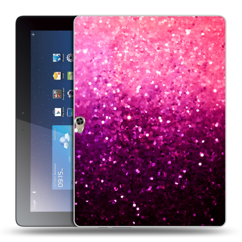 Пластиковый чехол на Huawei MediaPad M2 10 с принтом Блестки Пластиковый чехол на Huawei MediaPad M2 10 с принтом Блестки