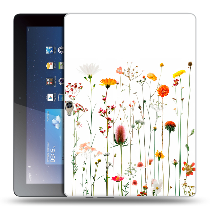 Пластиковый чехол на Huawei MediaPad M2 10 с принтом цветы Пластиковый чехол на Huawei MediaPad M2 10 с принтом цветы