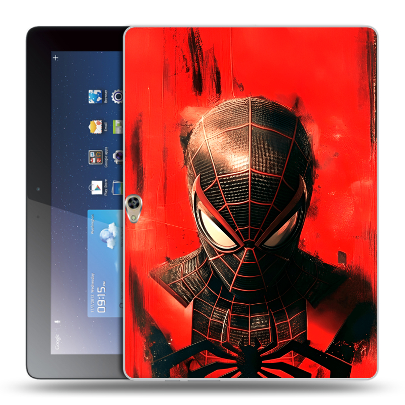 Пластиковый чехол на Huawei MediaPad M2 10 с принтом человек паук spiderman Пластиковый чехол на Huawei MediaPad M2 10 с принтом человек паук spiderman