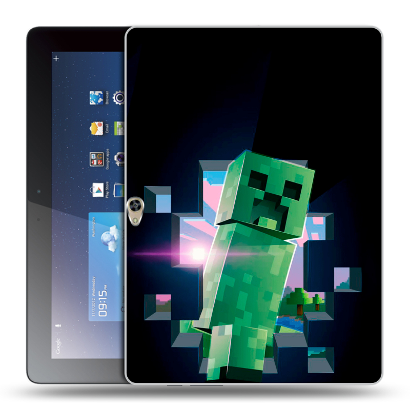 Пластиковый чехол на Huawei MediaPad M2 10 с принтом Майнкрафт Minecraft Пластиковый чехол на Huawei MediaPad M2 10 с принтом Майнкрафт Minecraft