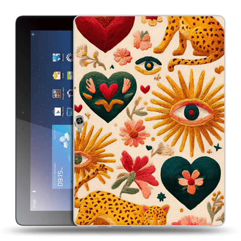 Силиконовый чехол на Huawei MediaPad M2 10 с принтом Модный принт Силиконовый чехол на Huawei MediaPad M2 10 с принтом Модный принт
