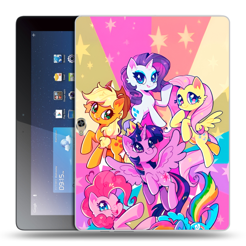 Пластиковый чехол на Huawei MediaPad M2 10 с принтом My little pony Дружба чудо Пластиковый чехол на Huawei MediaPad M2 10 с принтом My little pony Дружба чудо