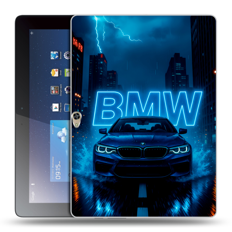 Пластиковый чехол на Huawei MediaPad M2 10 с принтом BMW БМВ Пластиковый чехол на Huawei MediaPad M2 10 с принтом BMW БМВ