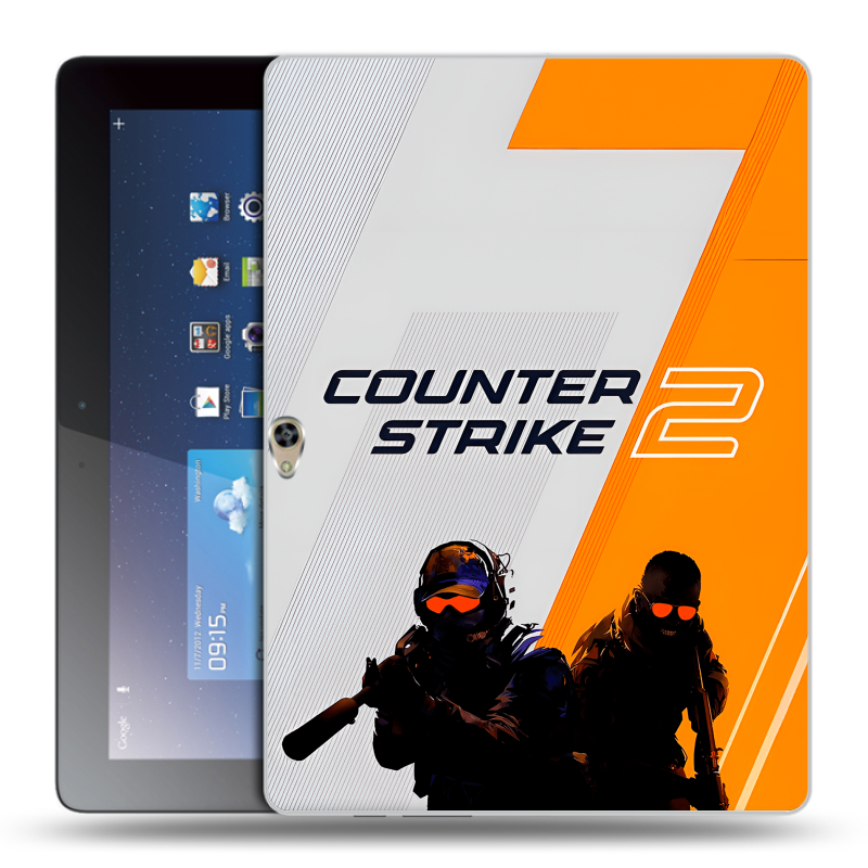 Силиконовый чехол на Huawei MediaPad M2 10 с принтом Counter Strike Силиконовый чехол на Huawei MediaPad M2 10 с принтом Counter Strike