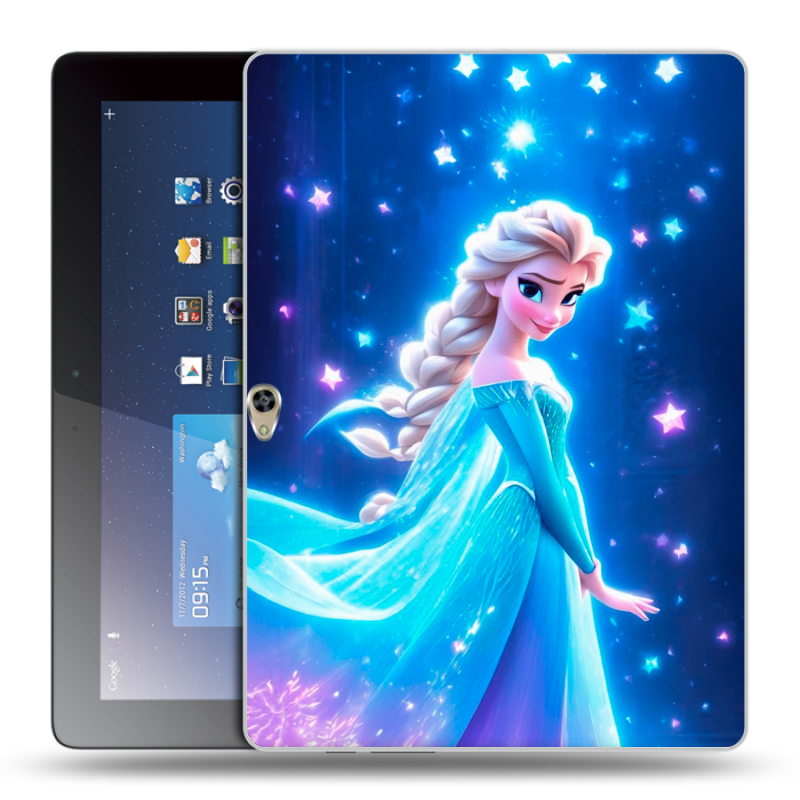 Силиконовый чехол на Huawei MediaPad M2 10 с принтом Холодное сердце Frozen Силиконовый чехол на Huawei MediaPad M2 10 с принтом Холодное сердце Frozen
