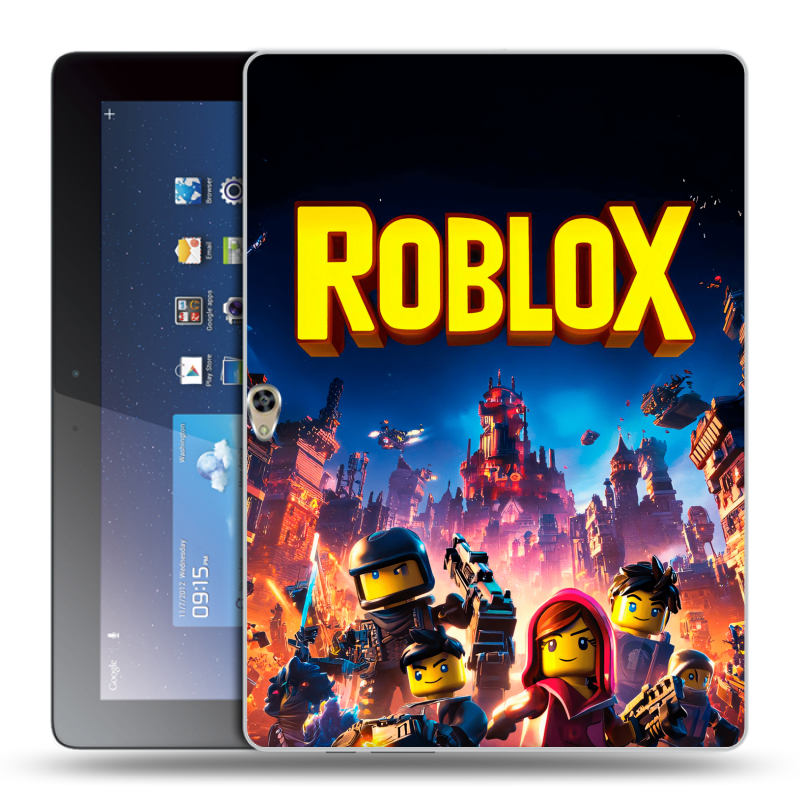 Силиконовый чехол на Huawei MediaPad M2 10 с принтом Roblox Роблокс Силиконовый чехол на Huawei MediaPad M2 10 с принтом Roblox Роблокс