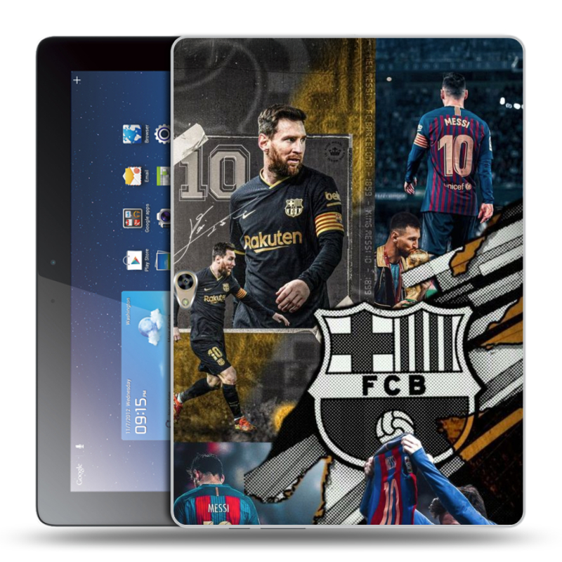 Пластиковый чехол на Huawei MediaPad M2 10 с принтом Messi Barcelona Пластиковый чехол на Huawei MediaPad M2 10 с принтом Messi Barcelona