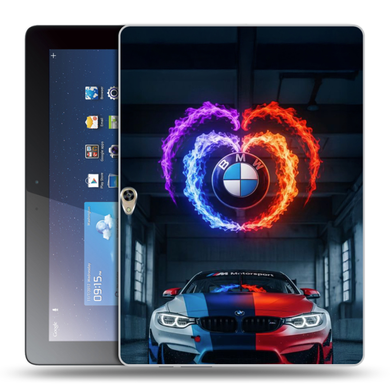Пластиковый чехол на Huawei MediaPad M2 10 с принтом BMW БМВ Пластиковый чехол на Huawei MediaPad M2 10 с принтом BMW БМВ