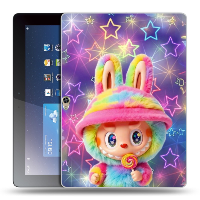Пластиковый чехол на Huawei MediaPad M2 10 с принтом Labubu Лабубу Пластиковый чехол на Huawei MediaPad M2 10 с принтом Labubu Лабубу