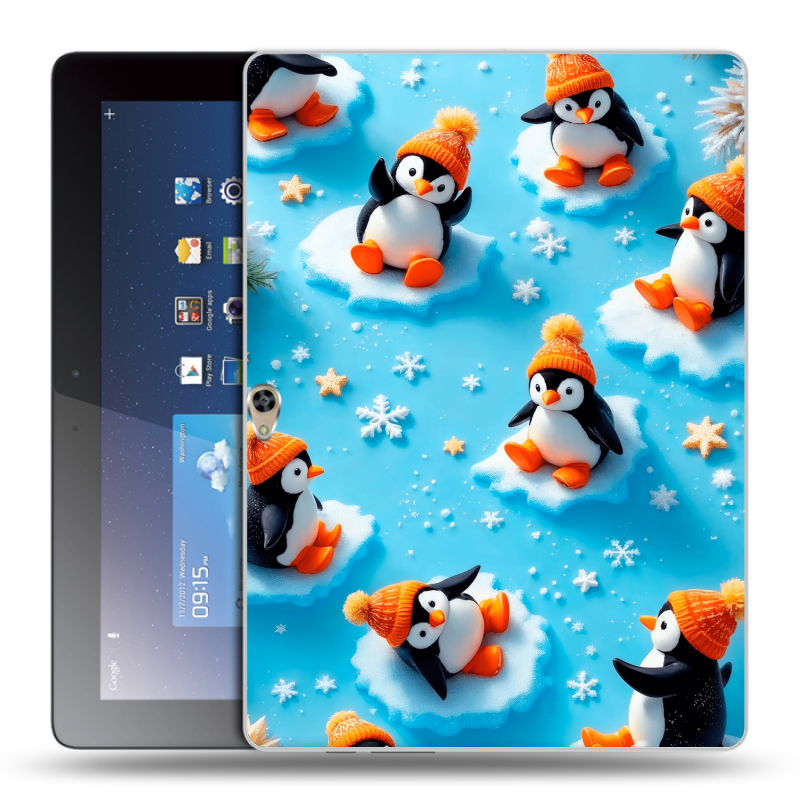 Пластиковый чехол на Huawei MediaPad M2 10 с принтом Новый год Пластиковый чехол на Huawei MediaPad M2 10 с принтом Новый год