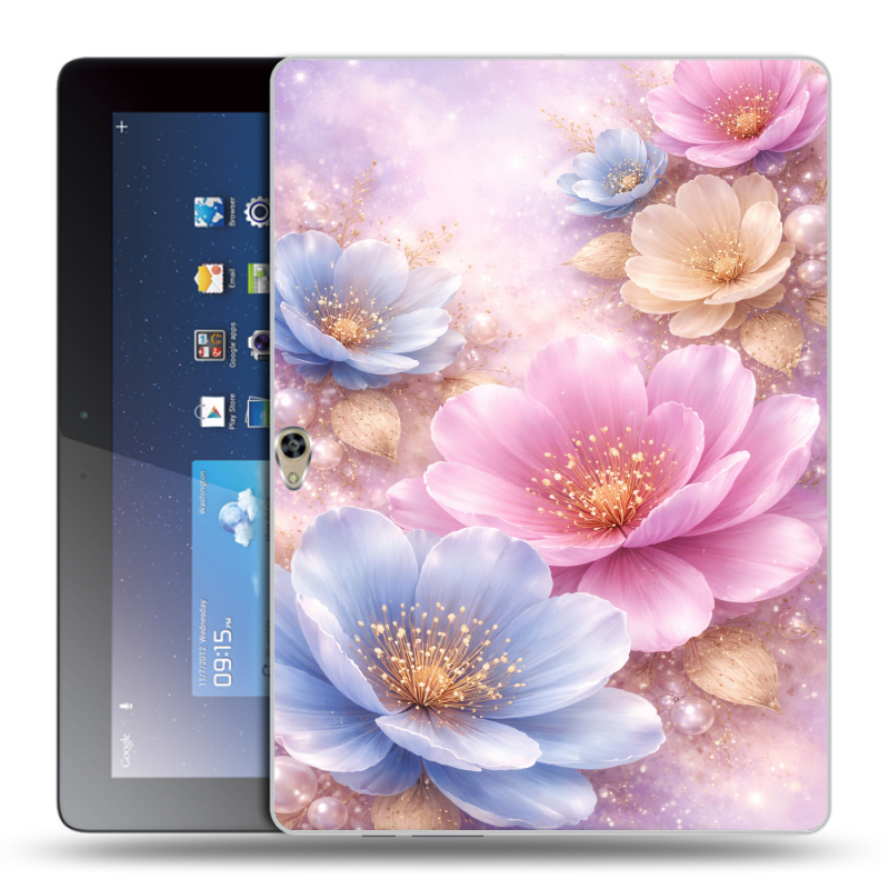 Пластиковый чехол на Huawei MediaPad M2 10 с принтом женский Пластиковый чехол на Huawei MediaPad M2 10 с принтом женский